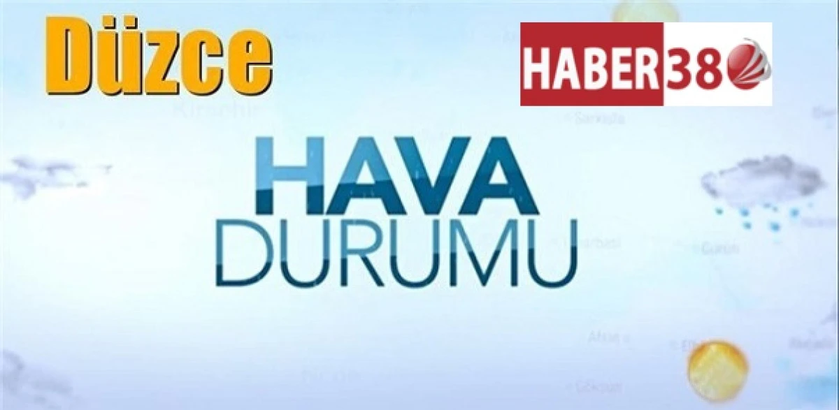 1 Aralık Pazartesi  Günü Hava Durumu