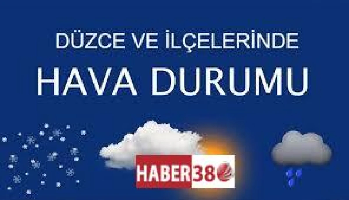 10 Kasım  Pazartesi  Günü Hava Durumu