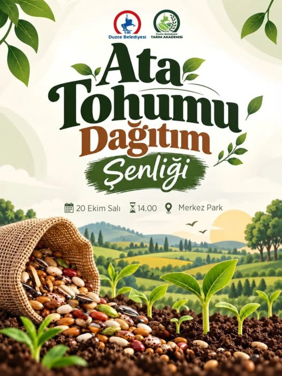 16 BİN TOHUM &Uuml;CRETSİZ VATANDAŞA DAĞITILACAK