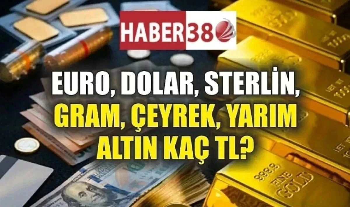 2 Ağustos  Pazar G&uuml;n&uuml; D&ouml;viz ve Altın Fiyatları