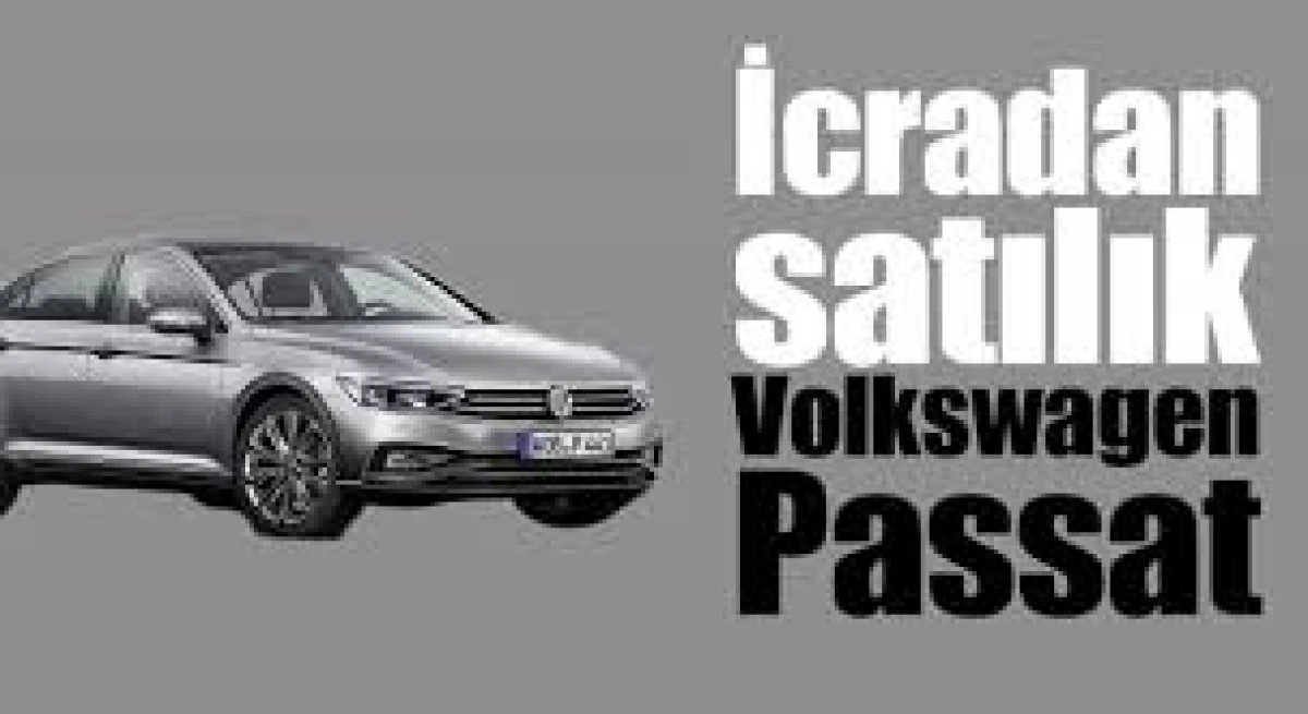 2017 model Volkswagen marka Passat tipli araç icradan satılıktır