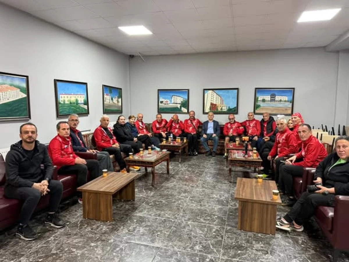 37. Toprak Koşusu Kafilesi D&uuml;zce&rsquo;de Karşılandı