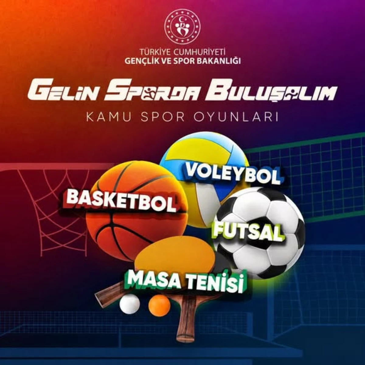 4&rsquo;&Uuml;NC&Uuml; KAMU SPOR OYUNLARI BAŞLIYOR!