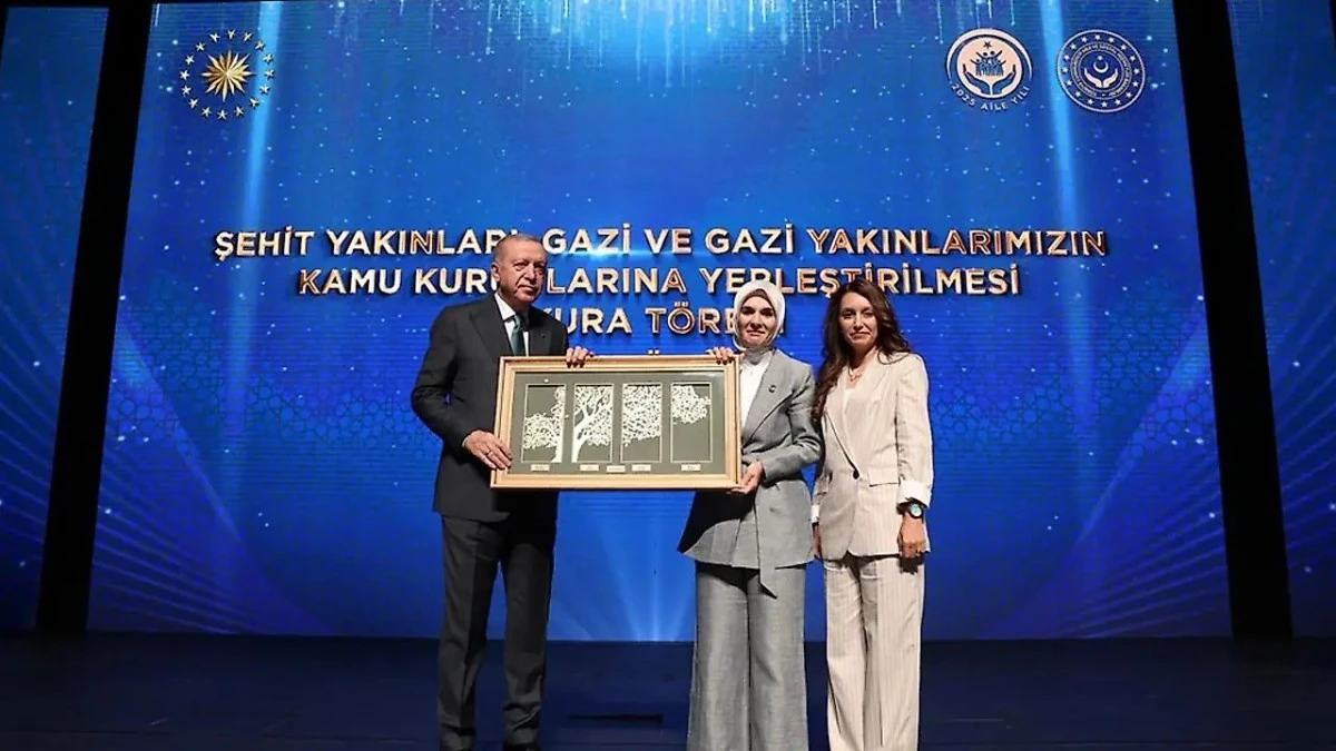 571 şehit yakını, gazi ve gazi yakınının kamuya ataması yapılacak
