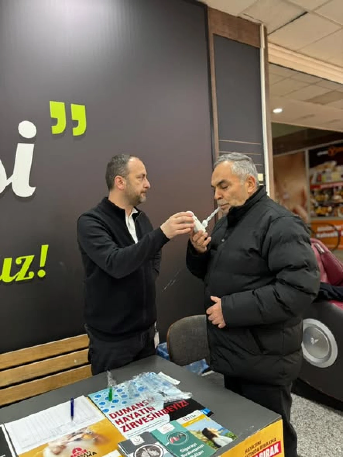 9 Şubat Sigarayı Bırakma G&uuml;n&uuml;  Farkındalık Standı A&ccedil;ıldı