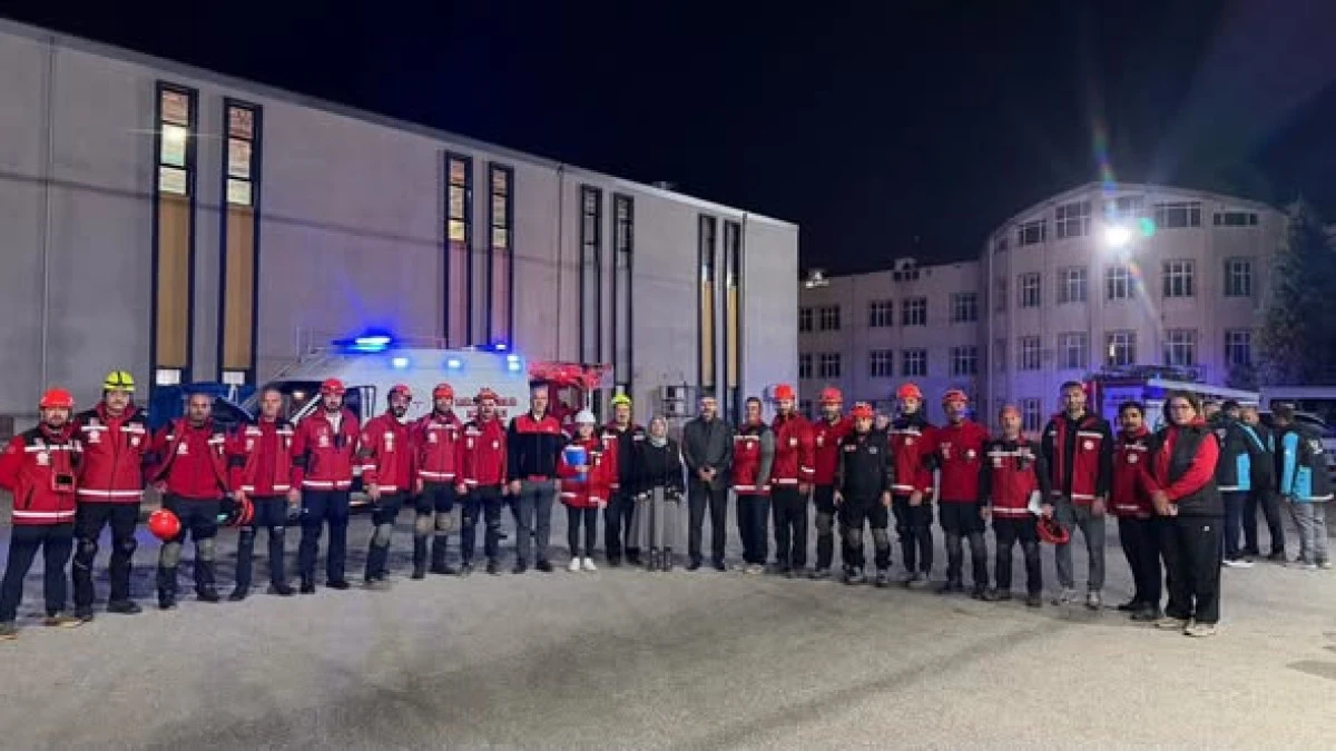AFET VE ACİL DURUM TATBİKATI GER&Ccedil;EKLEŞTİRİLDİ