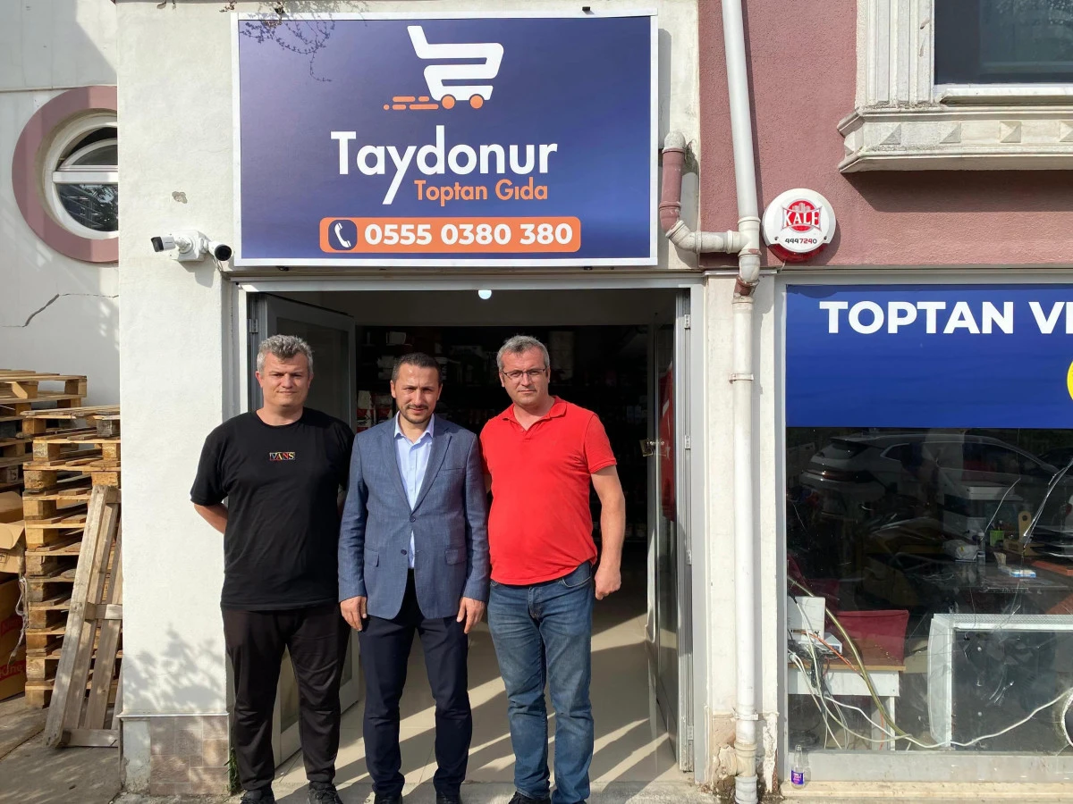 AK Parti D&uuml;zce İl Y&ouml;netiminden Yeni İş Yerine Ziyaret