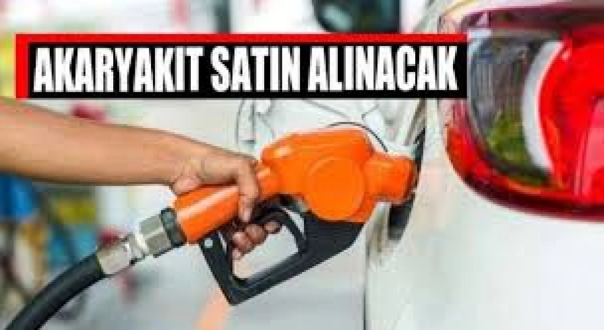 Akaryakıt ve adblue alınacaktır