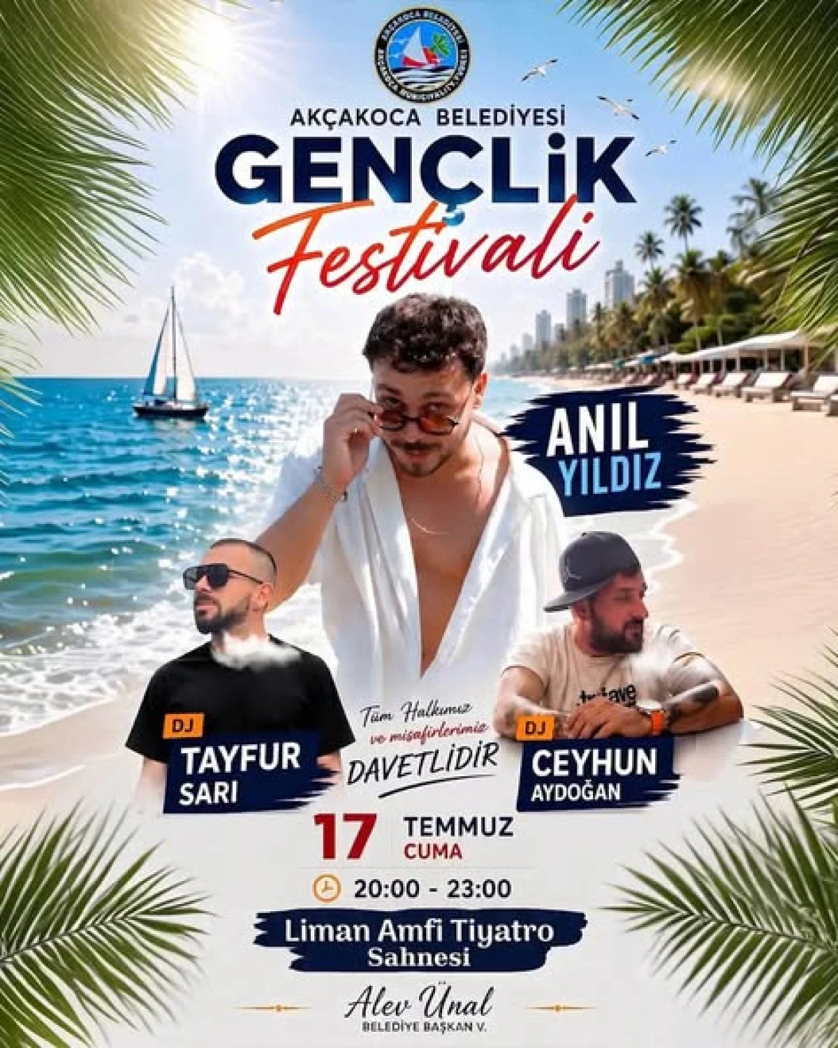 Ak&ccedil;akoca Belediyesi Gen&ccedil;lik Festivali İkinci Haftasında da Devam Ediyor