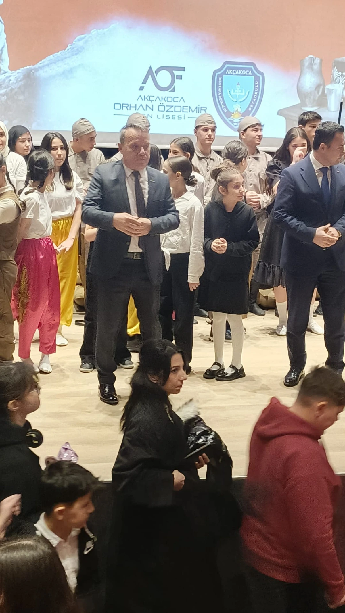 Ak&ccedil;akoca CHP&rsquo;den İstiklal Marşı&rsquo;nın Kabul&uuml; Programına Katılım