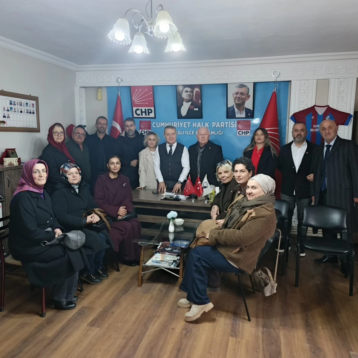 AK&Ccedil;AKOCA CHP&rsquo;DEN KAYNAŞLI&rsquo;YA &Ccedil;IKARMA