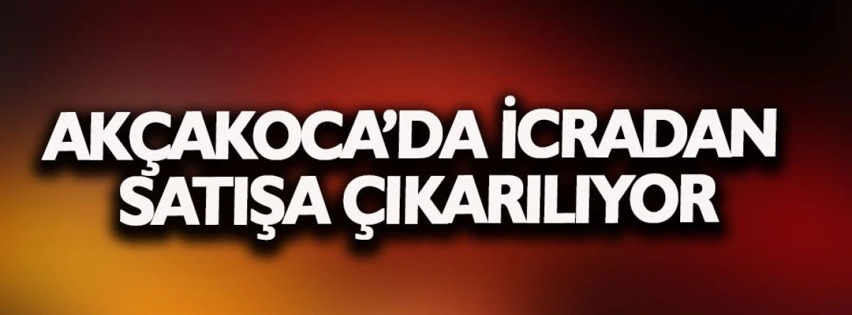 AK&Ccedil;AKOCA DA 3 ADET DAİRE İCRADAN SATILIKTIR
