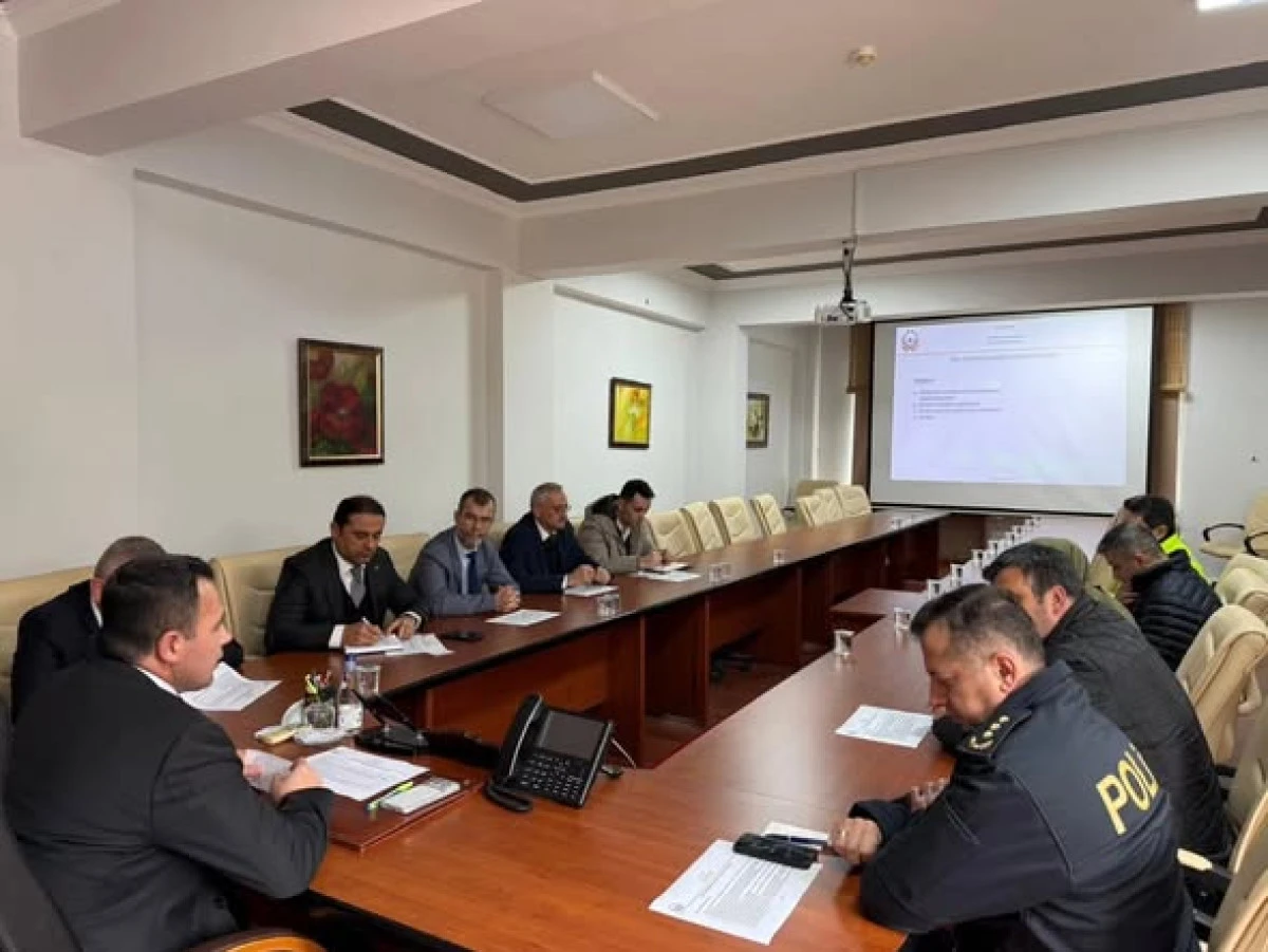 AK&Ccedil;AKOCA DA  G&Uuml;VENLİK  TOPLANTISI GER&Ccedil;EKLEŞTİRİLDİ