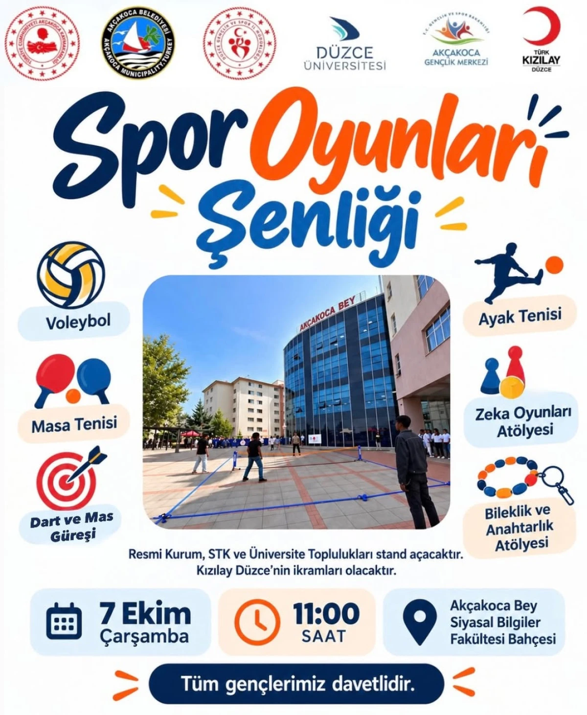 Ak&ccedil;akoca da Spor Oyunları Şenliği