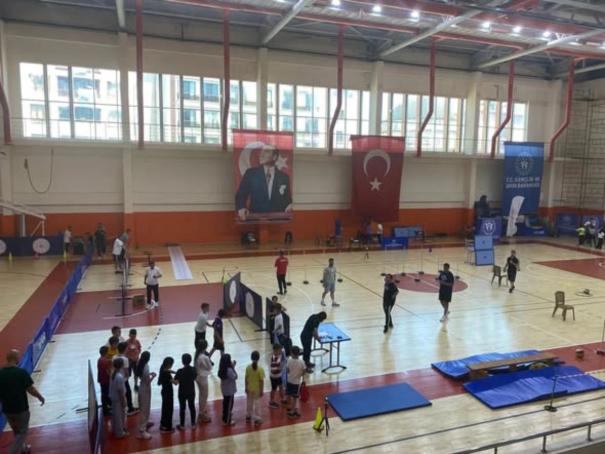 AK&Ccedil;AKOCA DA SPORCU TARAMASI YAPILIYOR