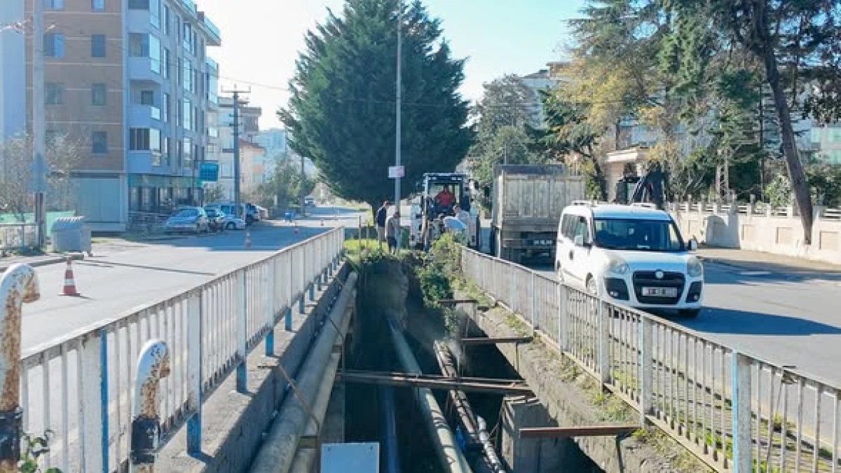 Ak&ccedil;akoca da Su Hatları  Yeniliyor