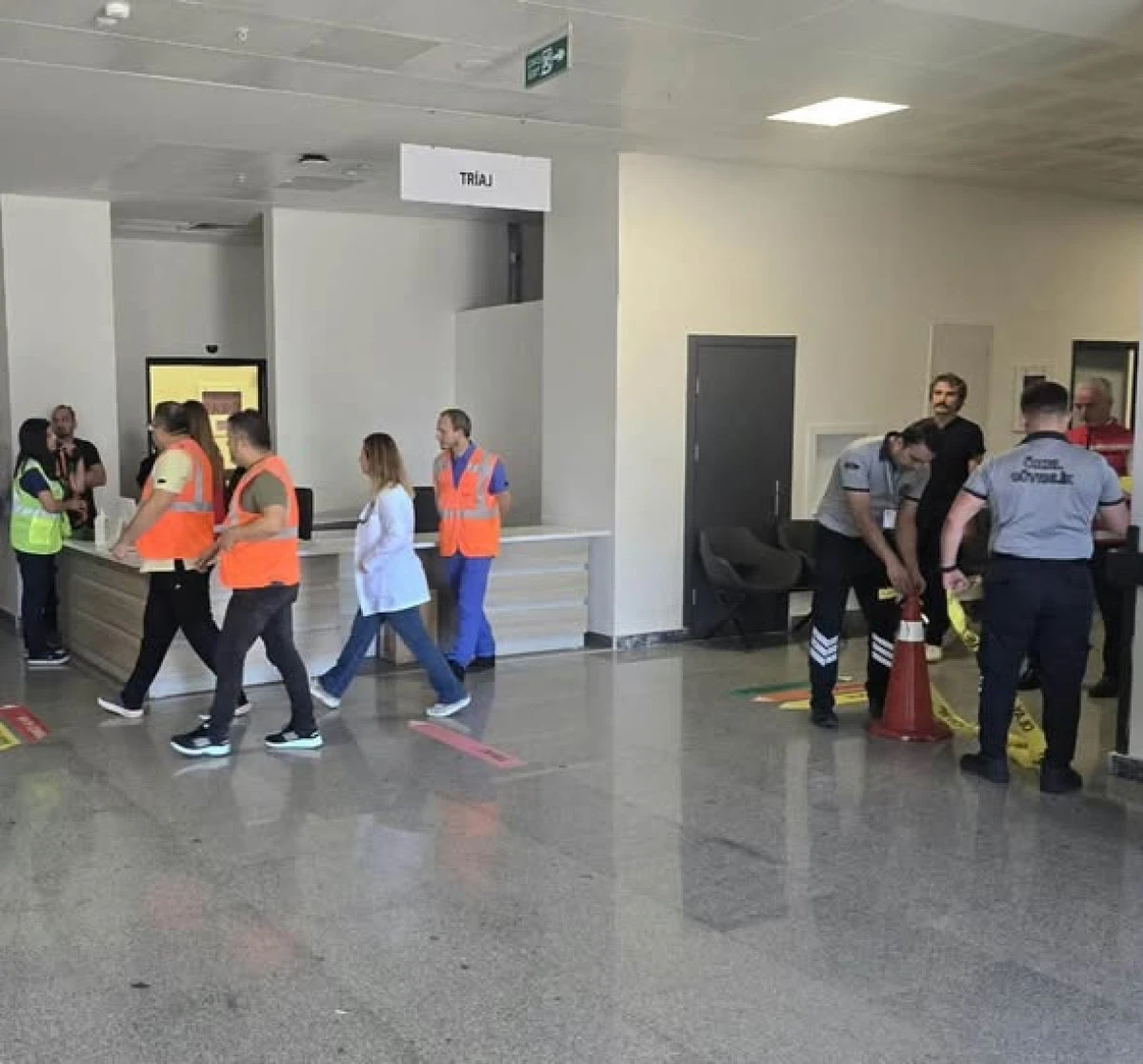 Ak&ccedil;akoca Devlet Hastanesi&rsquo;nde Rehine Tatbikatı Ger&ccedil;ekleştirildi
