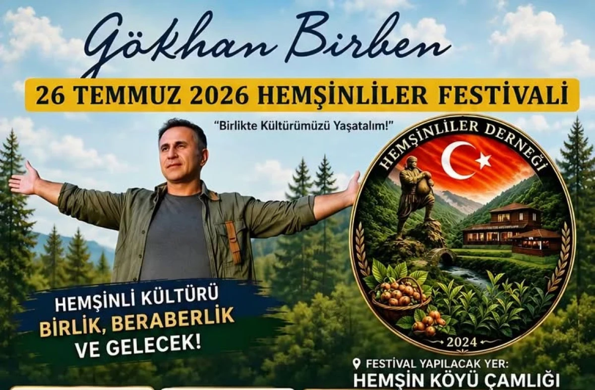 AK&Ccedil;AKOCA HEMŞİN K&Ouml;Y&Uuml;'NDE FESTİVAL HEYECANI