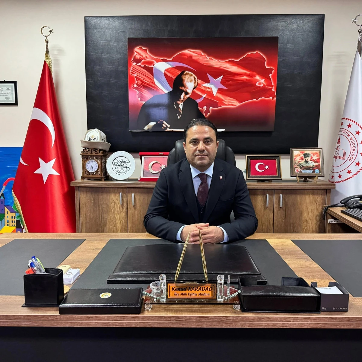 AK&Ccedil;AKOCA İL&Ccedil;E MİLLİ EĞİTİM M&Uuml;D&Uuml;R&Uuml; KEMAL KARADAĞ'DAN KARNE MESAJI