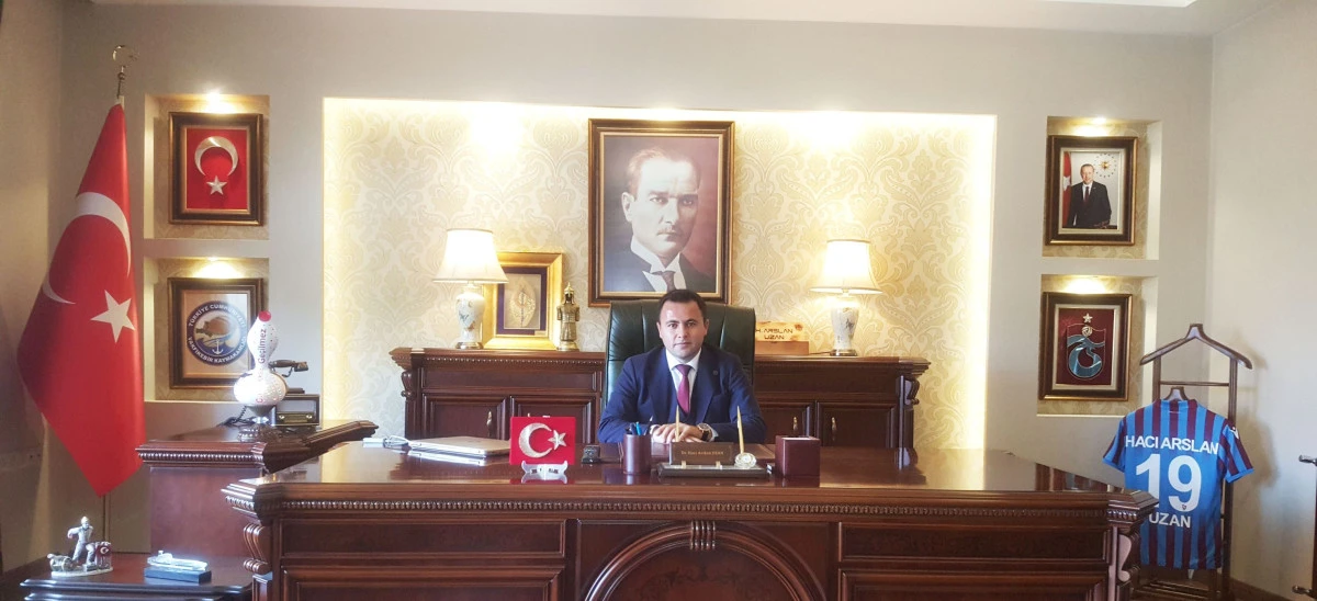 AK&Ccedil;AKOCA KAYMAKAMI HACI ARSLAN UZAN G&Ouml;REVİNE BAŞLADI