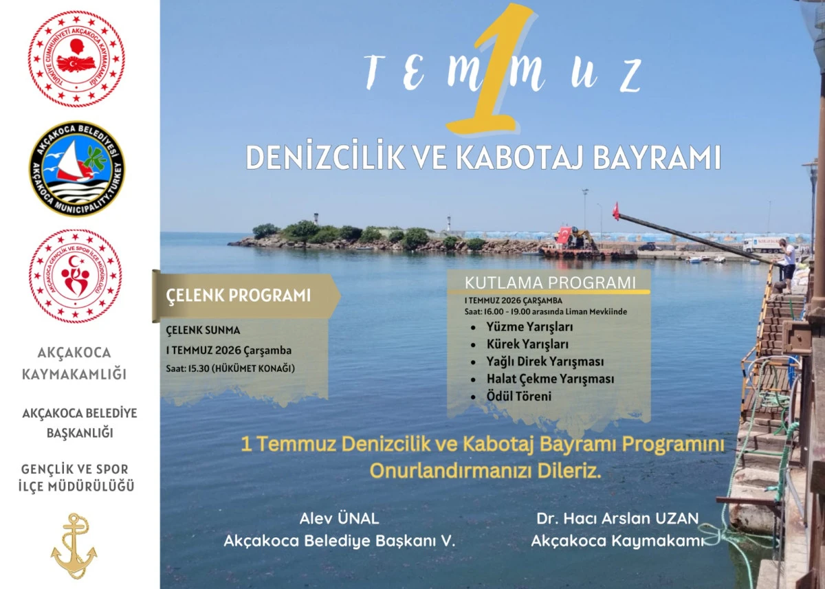 AK&Ccedil;AKOCA LILAR KABOTAJ BAYRAMINA HAZIR OLUN