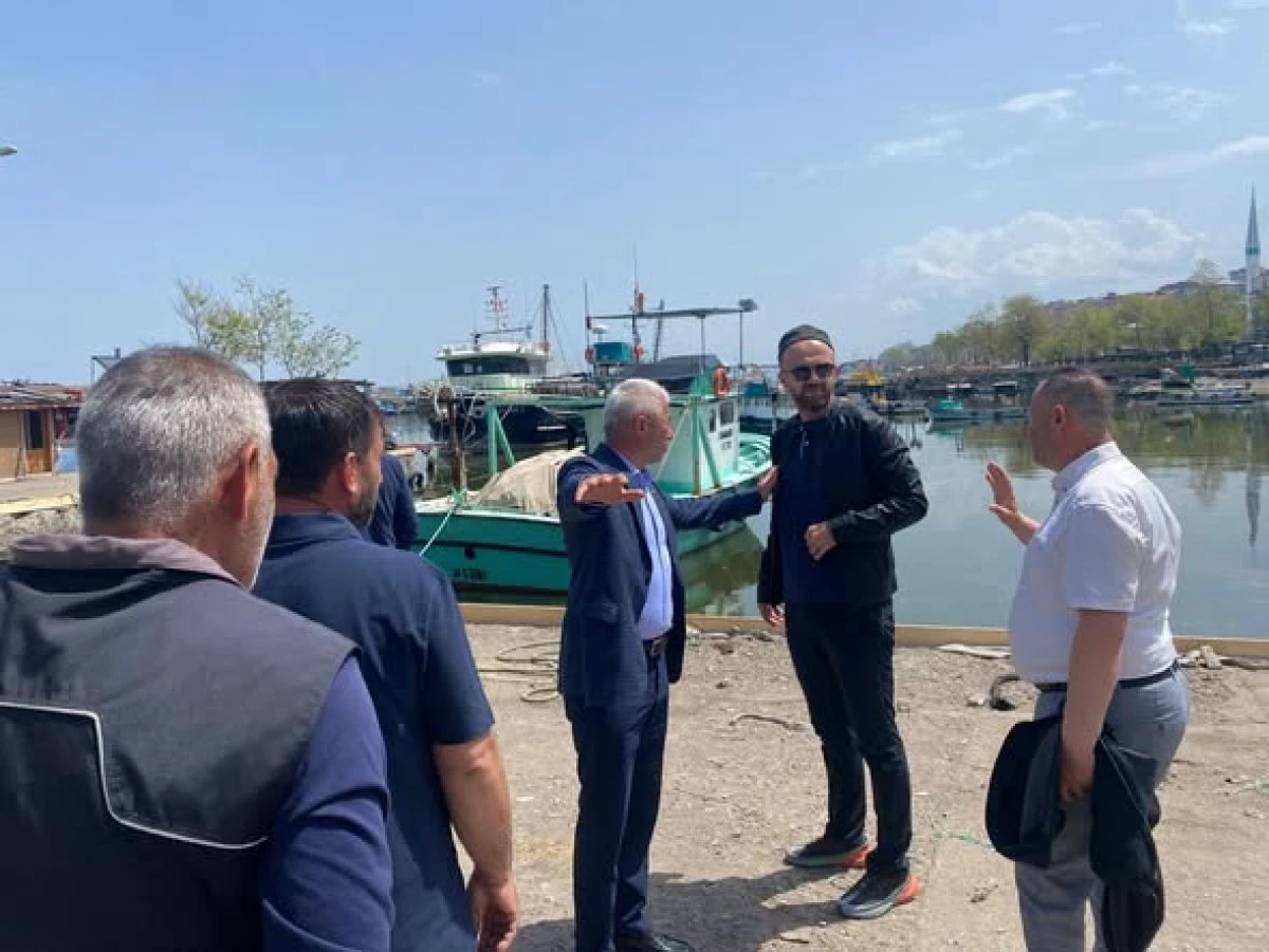 Ak&ccedil;akoca Limanı&rsquo;nda D&uuml;zenleme &Ccedil;alışmaları Yerinde İncelendi