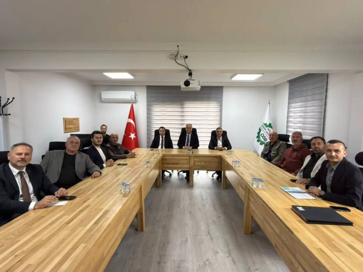 AK&Ccedil;AKOCA OSB HEYETİ TOPLANDI
