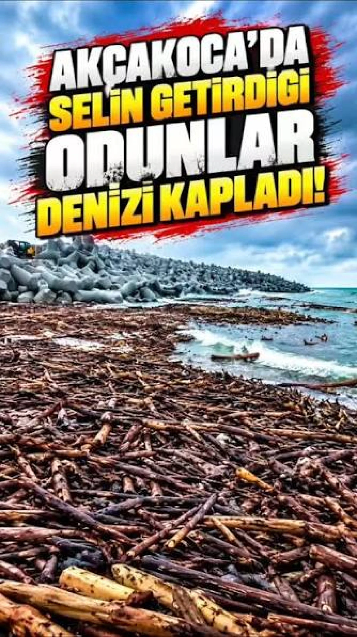 AK&Ccedil;AKOCA SAHİLLERİNDE KIŞLIK YAKACAK MESAİSİ