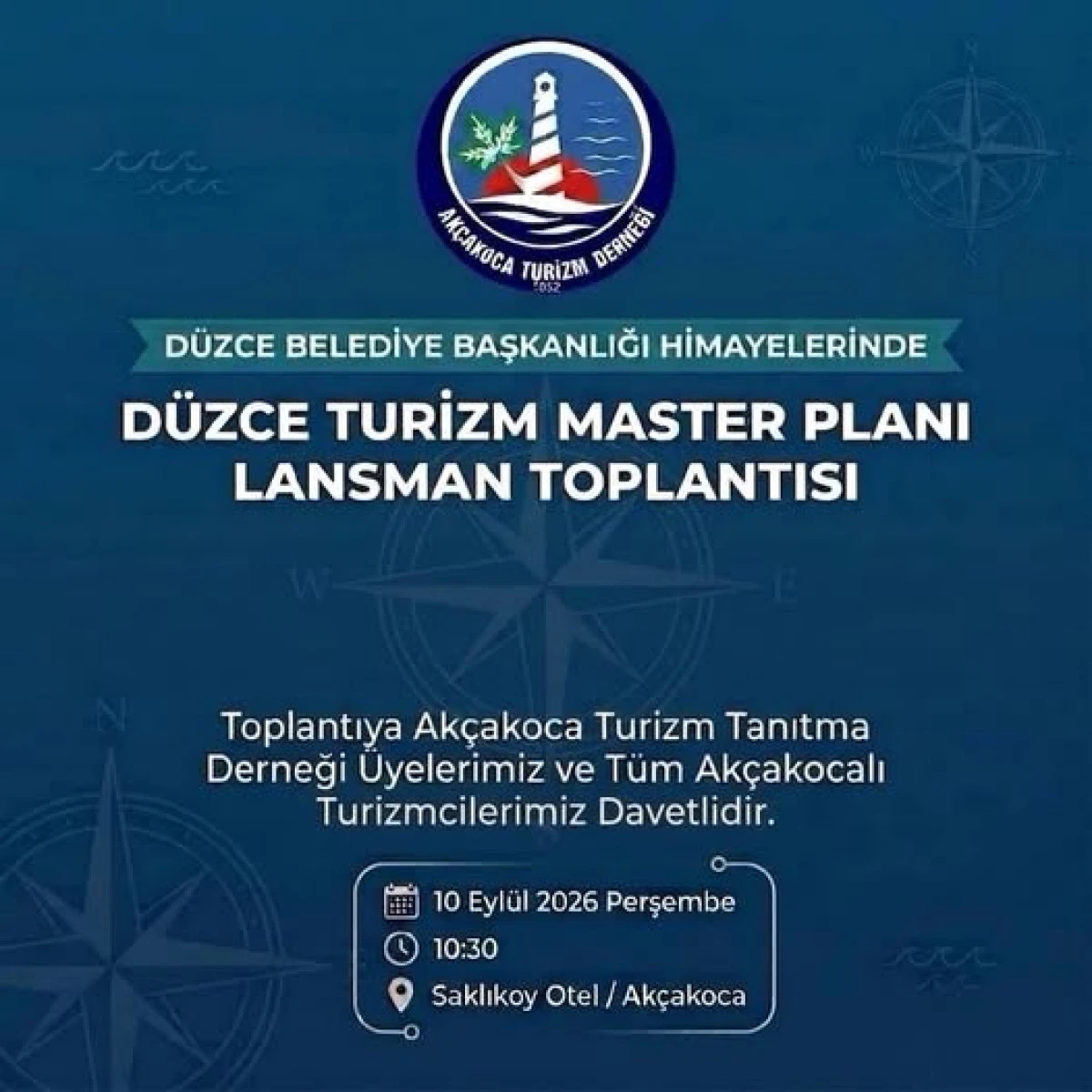 AK&Ccedil;AKOCA TURİZM LANSMANI YAPILACAK