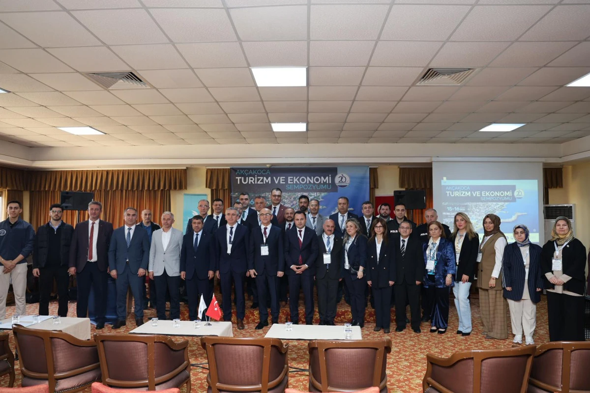 Ak&ccedil;akoca Turizm ve Ekonomi Sempozyumu&rdquo; Başladı