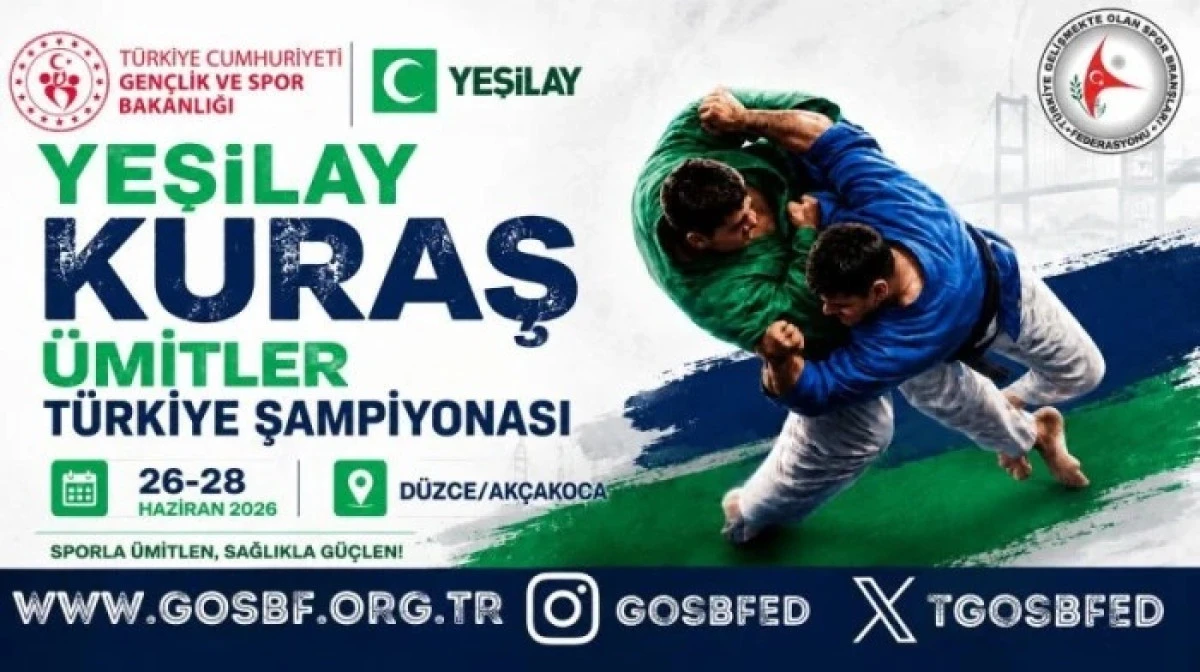 AK&Ccedil;AKOCA, YEŞİLAY KURAŞ &Uuml;MİTLER T&Uuml;RKİYE ŞAMPİYONASI&rsquo;NA EV SAHİPLİĞİ YAPACAK