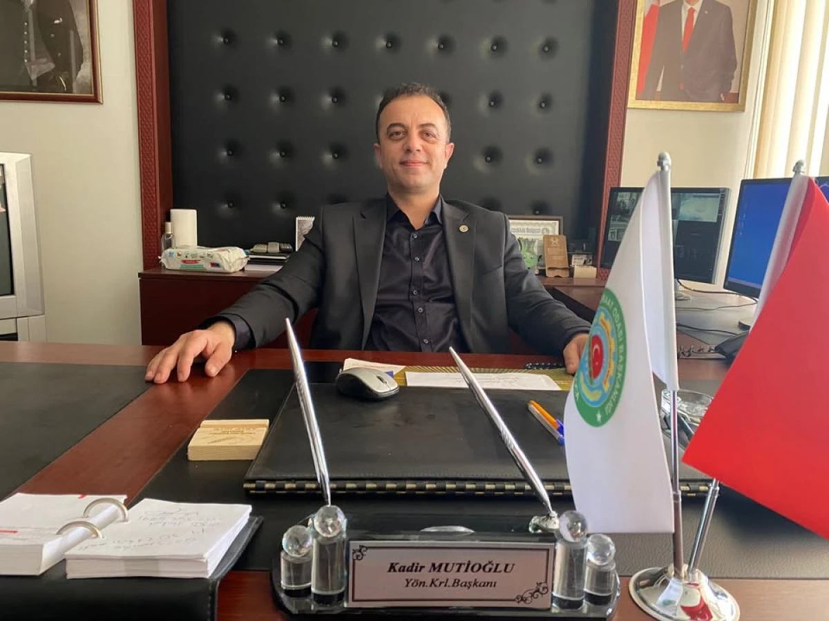 AK&Ccedil;AKOCA ZİRAAT ODASI BAŞKANI  A&Ccedil;IKLAMADA BULUNDU