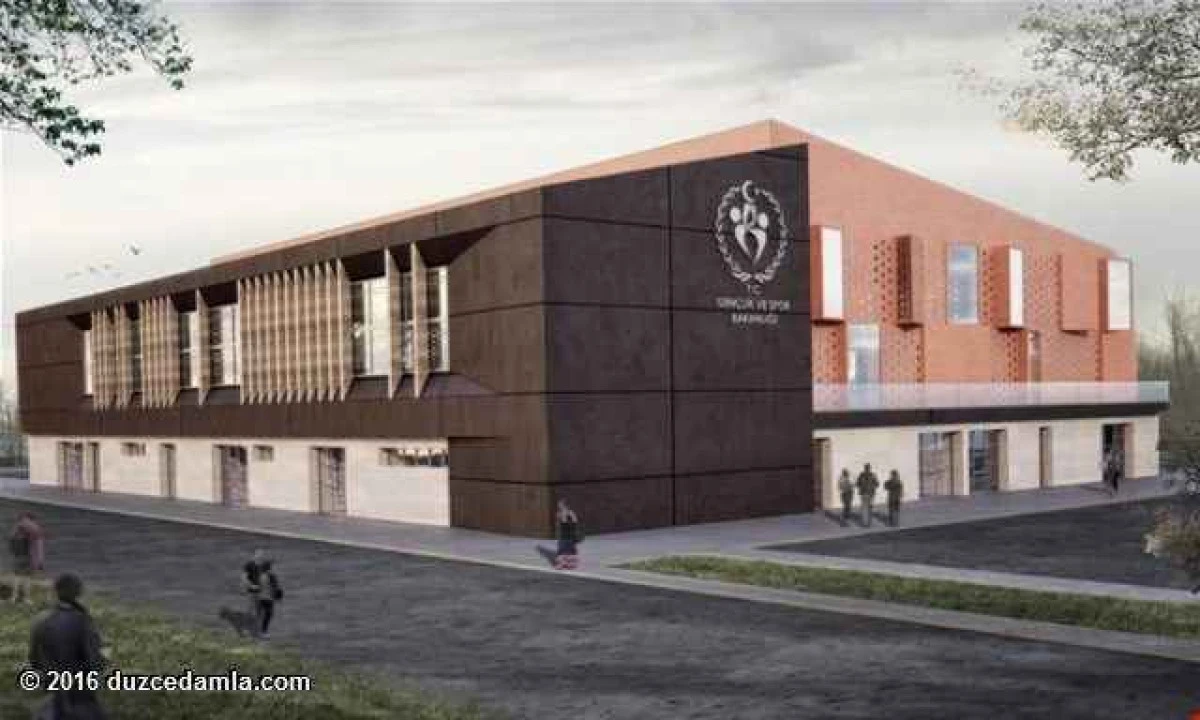 Ak&ccedil;akoca'da 1000 kişilik spor salonunun zemini yenilenecektir