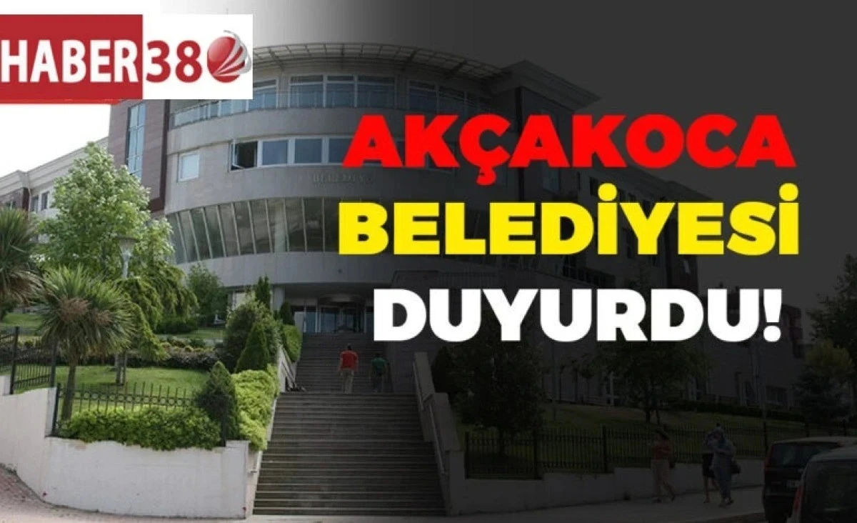 Ak&ccedil;akoca'da 2 kafeterya kiraya verilecek