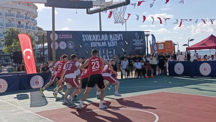 Ak&ccedil;akoca'da 3x3 Basketbol T&uuml;rkiye Finali Heyecanı S&uuml;r&uuml;yor