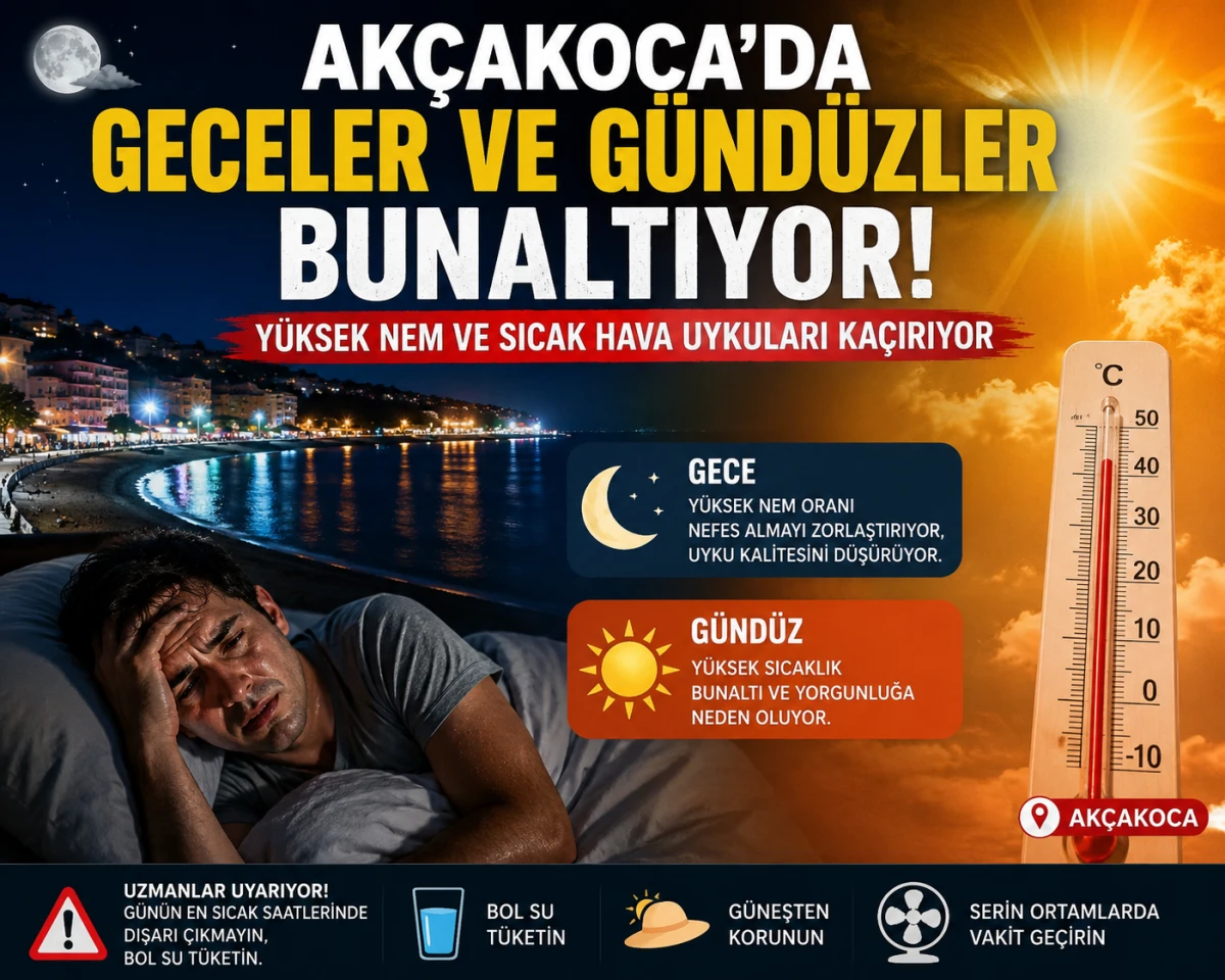 Ak&ccedil;akoca&rsquo;da G&uuml;nd&uuml;z  Bunaltıyor