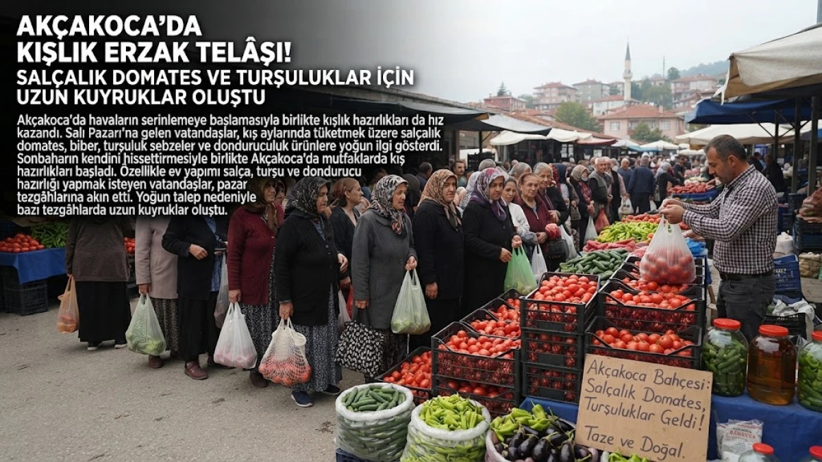 AK&Ccedil;AKOCA&rsquo;DA KIŞLIK ERZAK TEL&Acirc;ŞI!