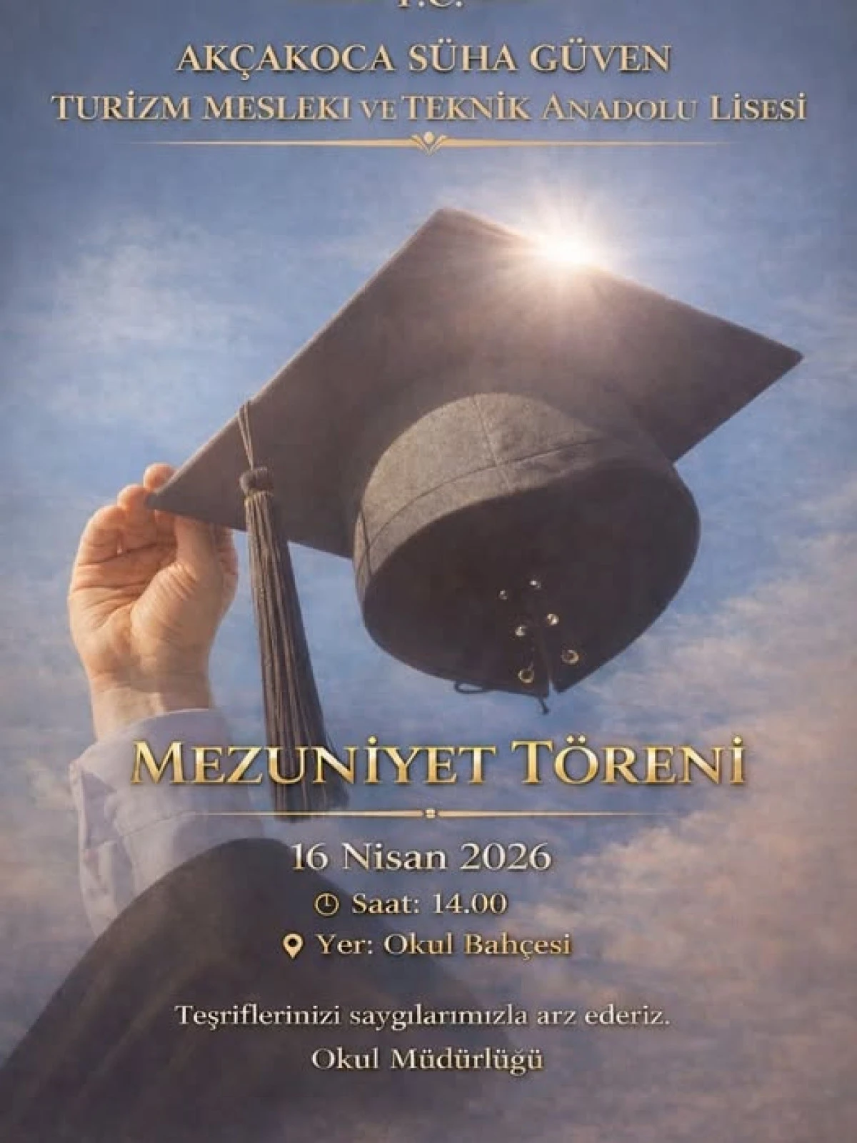 Ak&ccedil;akoca&rsquo;da Mezuniyet Heyecanı Başlıyor