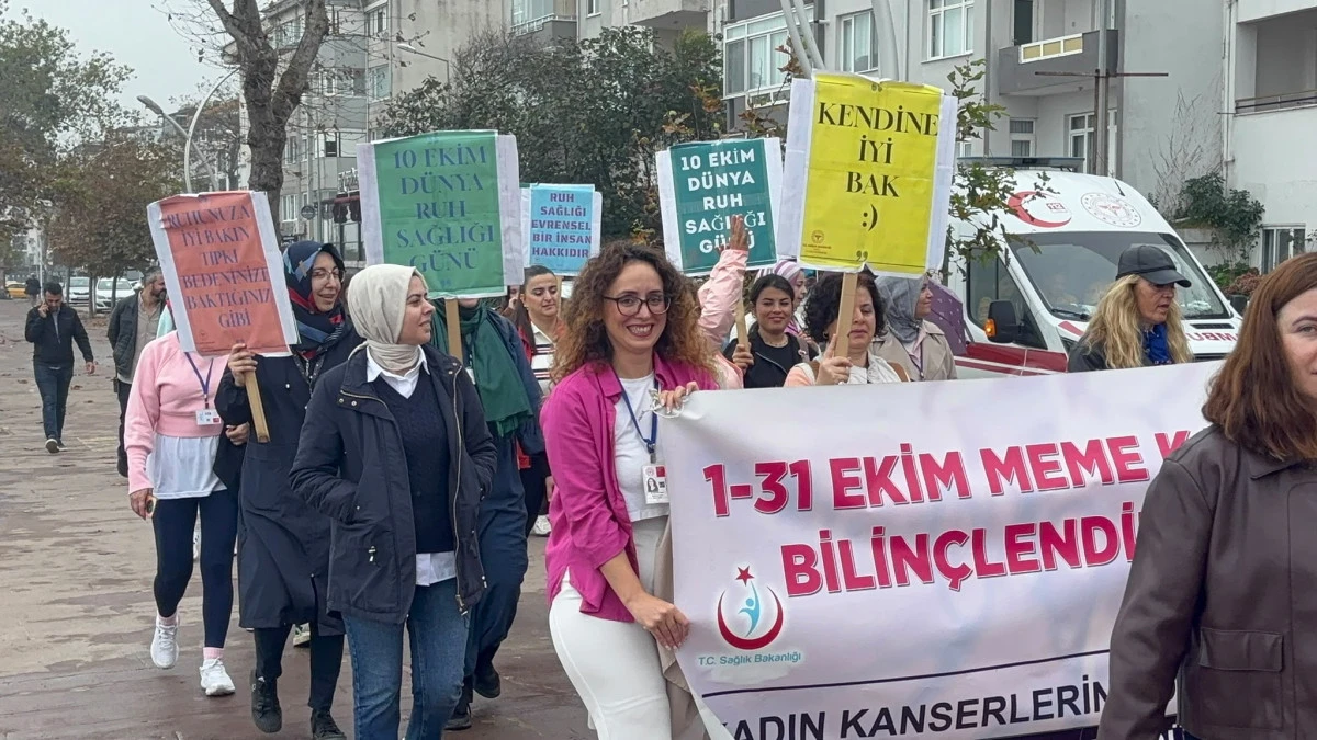 AK&Ccedil;AKOCA&rsquo;DA SAĞLIK İ&Ccedil;İN ANLAMLI Y&Uuml;R&Uuml;Y&Uuml;Ş! 