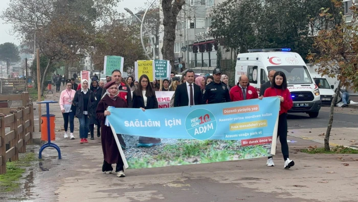 AK&Ccedil;AKOCA&rsquo;DA SAĞLIK İ&Ccedil;İN ANLAMLI Y&Uuml;R&Uuml;Y&Uuml;Ş! 