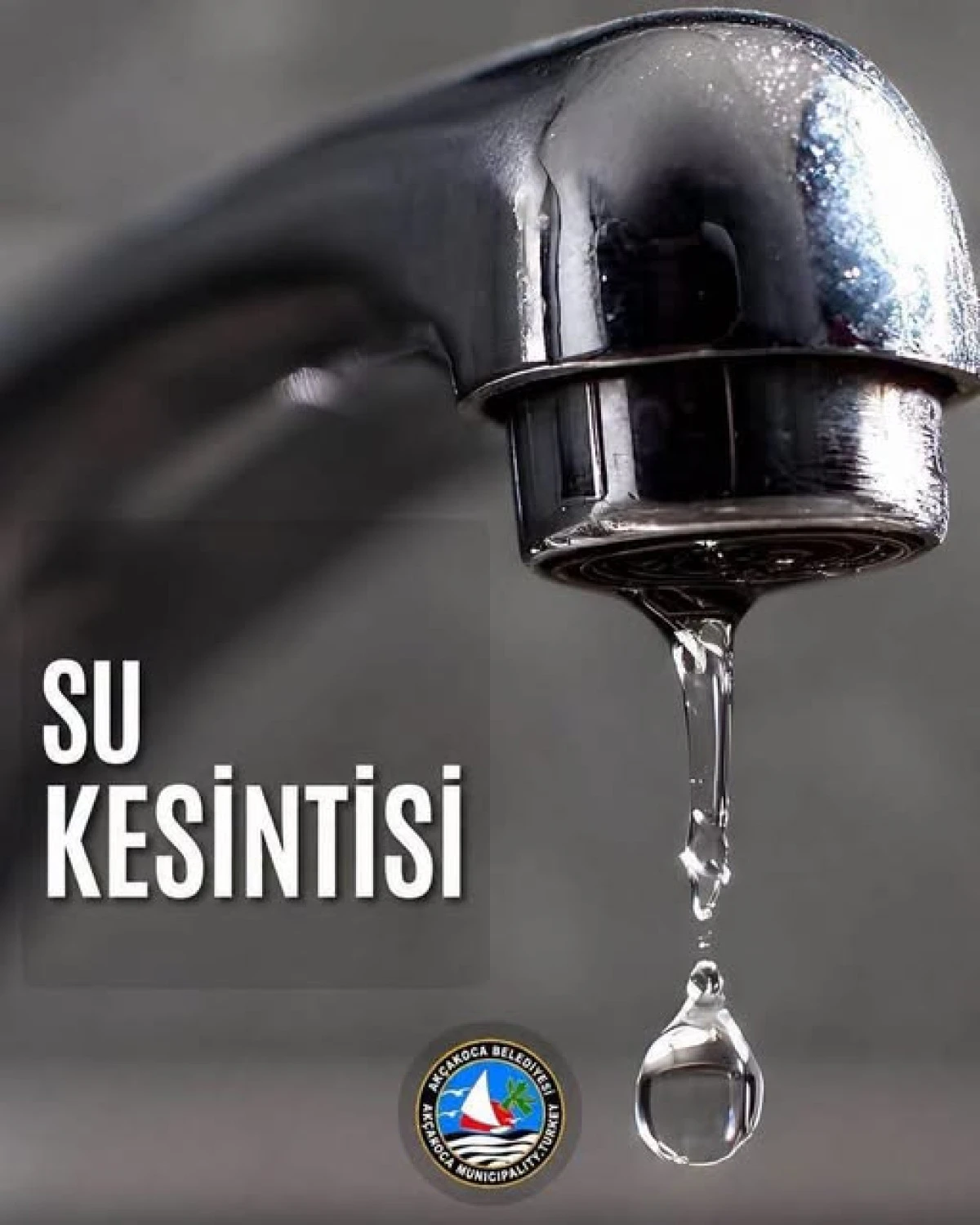 AK&Ccedil;AKOCA&rsquo;DA SU KESİNTİSİ