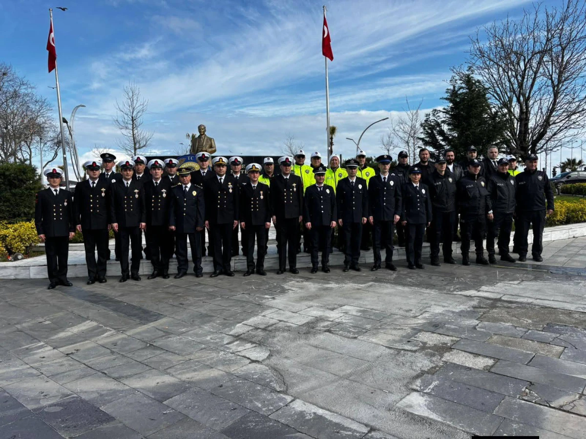 (G&ouml;r&uuml;nt&uuml;l&uuml;) Ak&ccedil;akoca&rsquo;da T&uuml;rk Polis Teşkilatı&rsquo;nın 181. Yılı Gururla Kutlandı
