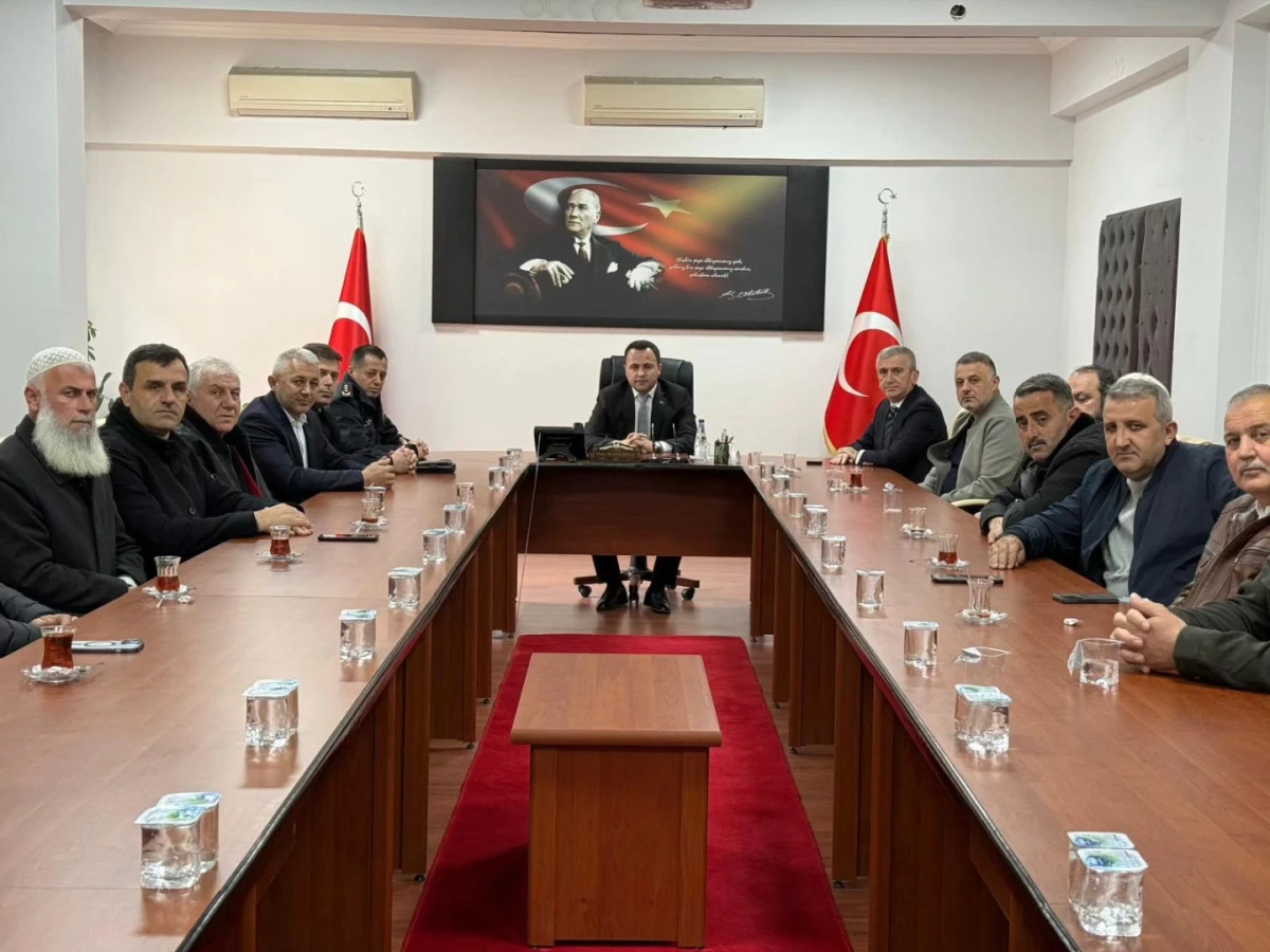 AK&Ccedil;AKOCA&rsquo;DA ULAŞIM SORUNLARI MASAYA YATIRILDI