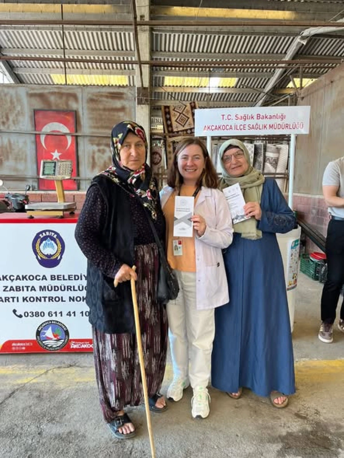 Ak&ccedil;akoca&rsquo;da Vatandaşlara Sağlık Bilgilendirmesi Yapıldı