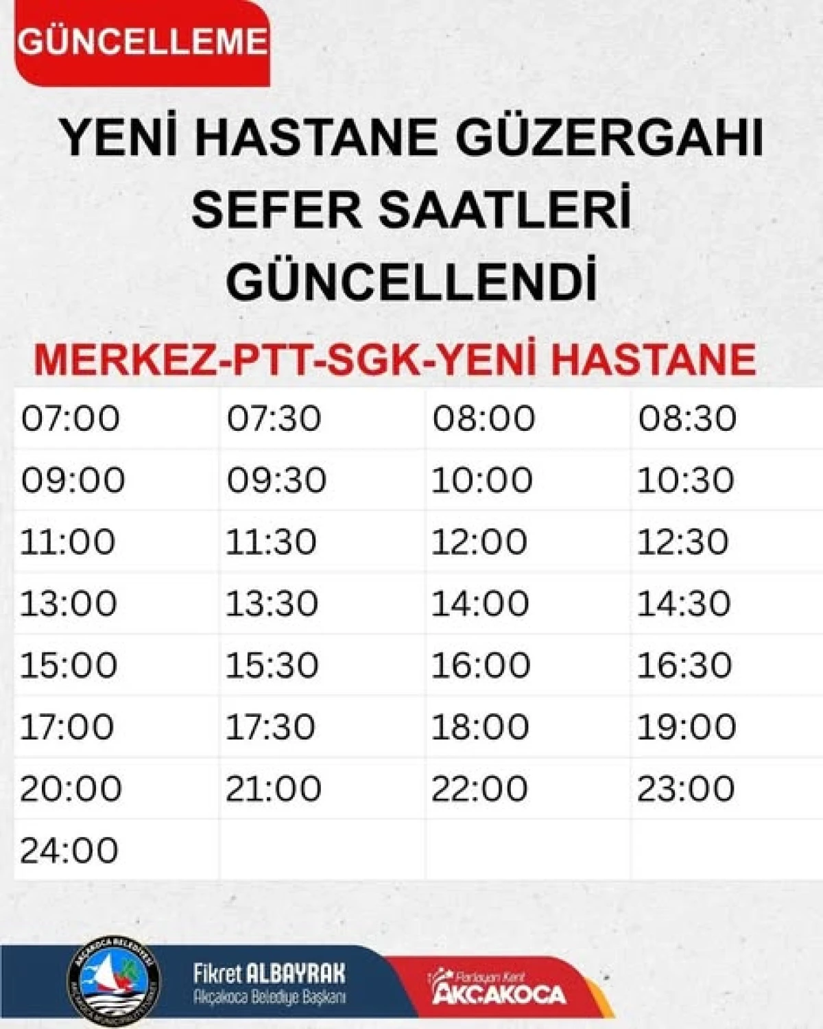 AK&Ccedil;AKOCA'DA YENİ HASTANE HATTINA "HALK DOKUNUŞU