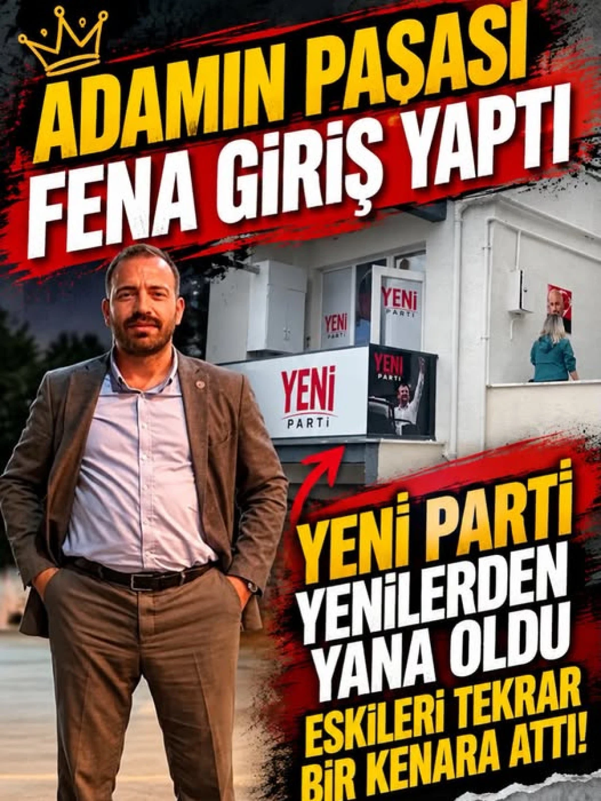 AK&Ccedil;AKOCA&rsquo;DA YENİ PARTİ&rsquo;DE &Ouml;MERFARUK &Ccedil;AKIR