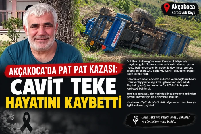 AK&Ccedil;AKOCA&rsquo;DA YİNE PAT PAT KAZASI
