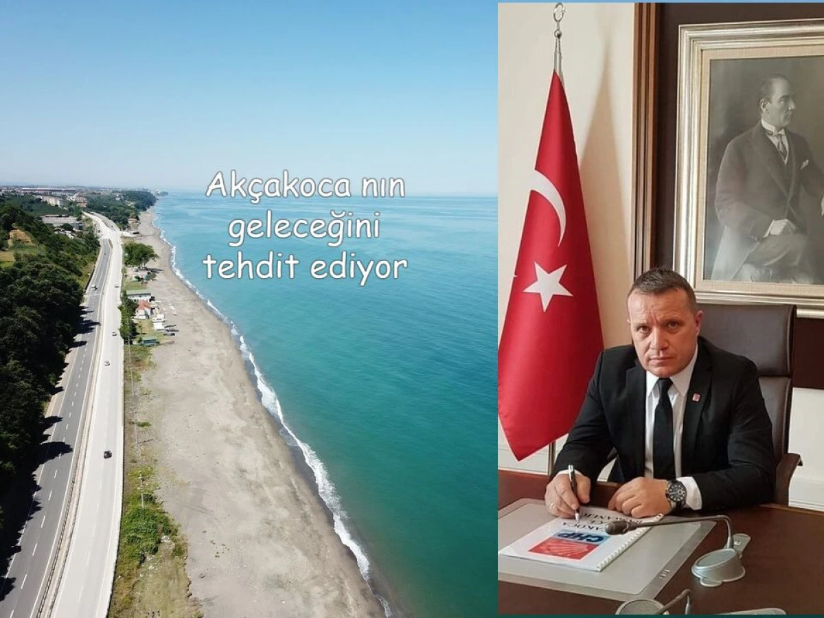 Akçakoca'nın geleceğini tehdit ediyor!