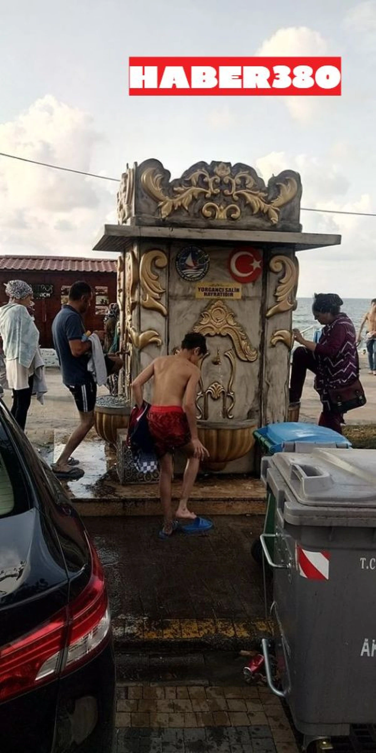 AK&Ccedil;AKOCA'YA YAKIŞMAYAN MANZARA: HAYRAT MI, DUŞ ALANI MI, 