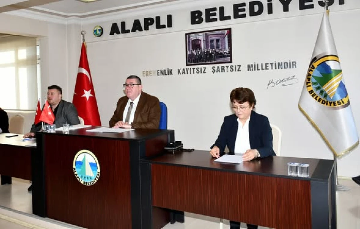 ALAPLI BELEDİYESİ ARALIK AYI MECLİS TOPLANTISI YAPILDI